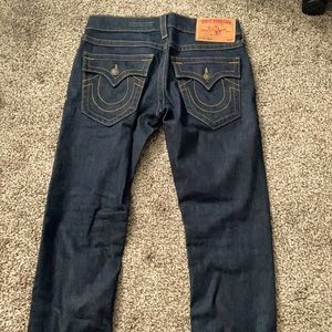 True religion slim straight dark blue 29,30